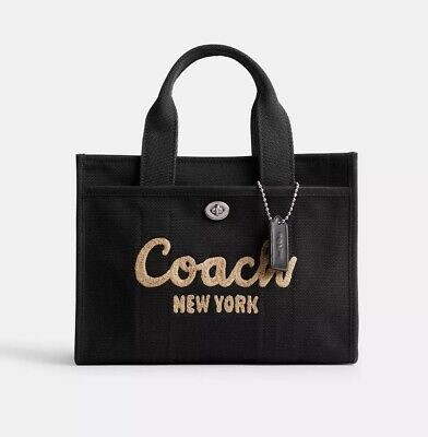 COACH CP164 Cargo Tote 26 small Black Canvas NWT | eBay COACH CP164 Cargo Tote 26 small Black Canvas NWT | eBay