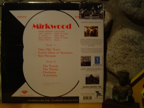 MIRKWOOD LP/1973 UK PROGRESSIVE HARD BLUES ROCK ULTRA-RARITY/Cream/Deep Purple - Picture 2 of 2