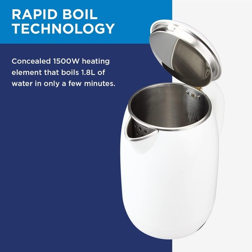 Westinghouse Electric Cordless Kettle -1.8L Capacity - Picture 3 of 9