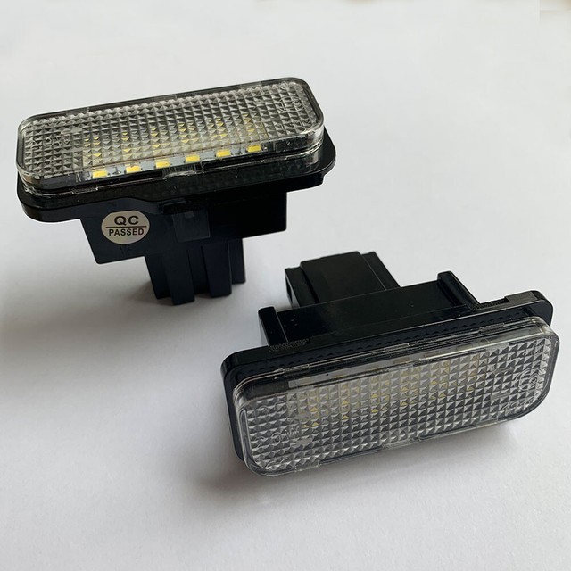 2x LED License Plate Light for Mercedes Benz W211 E280 E300 E320 E350