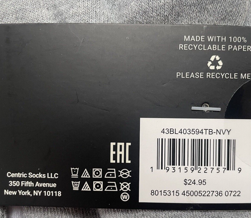 BILLABONG 5 Pair Men's Low Cut Socks BLUE WHITE GRAY Shoe Sizes 6-12 $24.95 NWT - Picture 4 of 7