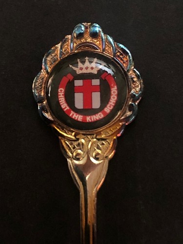 Vintage Souvenir Spoon Christ The King School CC5