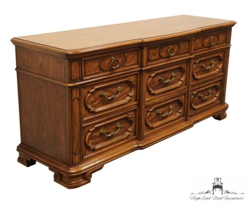 THOMASVILLE FURNITURE Legacy Collection Italian Mediterranean Style 66" Tripl... - Picture 2 of 10