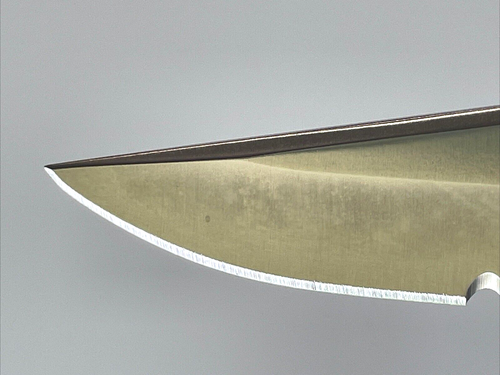 Buck 176GD Lightning HTA-II Knife ATS-34 Gold Aluminum USA 2002 - Picture 4 of 22