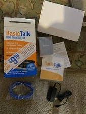 BasicTalk HT701 Home Phone Service VoIP - New Open Box- US & Canada