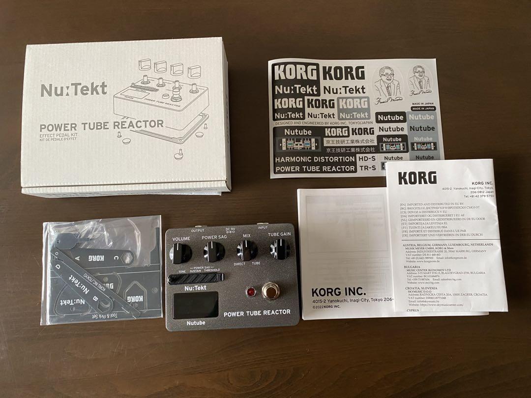 ギター KORG NuTekt Power Tube Reactor Korg Nu:Tekt TR-S Power Tube Reactor and HD-S Harmonic
