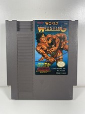Tecmo World Wrestling -- NES Nintendo Original Classic Authentic Game GUARANTEED