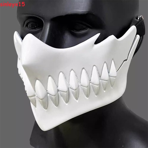 Anime BLEACH Kurosaki Ichigo Mask Cosplay Props Makeup party Costume Accessories - 第 3/5 張圖片