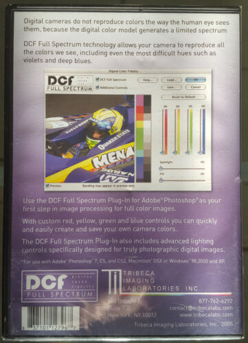 DCF Full Spectrum Plug-In By Tribeca Imaging Laboratories - Picture 2 of 6