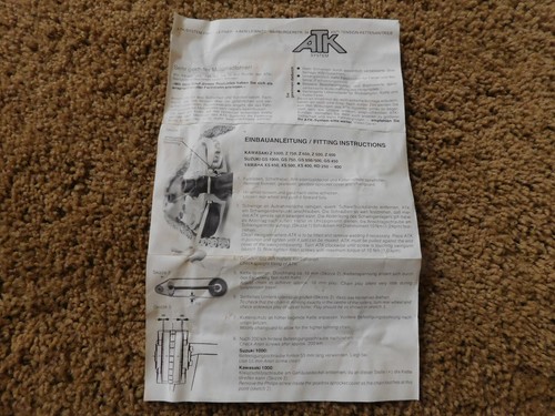 ATK Fink & Leitner ANTI-TENSION System Vintage MX MotoCross Enduro Race NIB - Bild 6 von 12