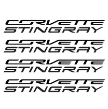 Corvette Stingray Racing Decal c5 c6 c7 c8 Sticker Vinyl Race Sports Car