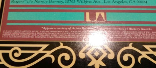 Kenny Rogers: the Gambler – 1978 Album Record Vinyl LP, VG, No Poster - Picture 9 of 9