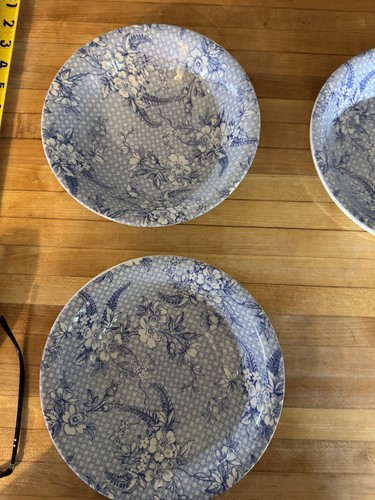 Set Of 6 Assorted Spode Penny Lane Honeywall Light plates and bowls - Picture 6 of 6