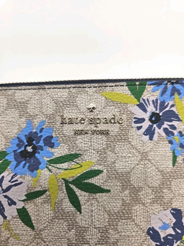 Blazer Kate Spade Lucy Spade Pequeño Festival Cremallera en L Azul Muñequera KK936 - Imagen 3 de 7