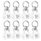 120 Stcs Vorhangstreckengleiter Doppelrad Rolling Rail Runner Slider Walzen