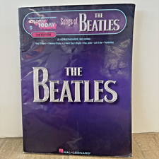 Songs of the Beatles Sheet Music E-Z Play Today by the Beatles