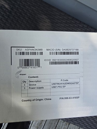 New Sprint Magic Box Gold Signal Booster Amplifier AirUnity ASPANGN3MB - Picture 3 of 3