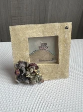 Boyds Bears “Packy and Dermah” Mini Picture Frame  - Retired