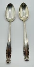 Set of (2) Stradivari by Wallace Sterling Silver Teaspoons 6" Inches