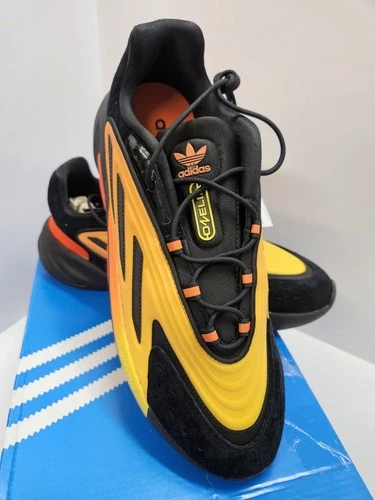 Adidas Ozelia Originals Black Semi Impact Orange FZ5882 Men Size 11 Activewear