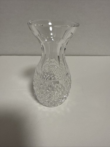 Waterford Kristall Mini Knospe Vase 4" MCM Alana Schliff Vintage gemarkt *LESEN - Bild 9 von 10