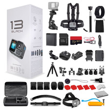 GoPro HERO13 Black Waterproof 5.3K HDR Action...