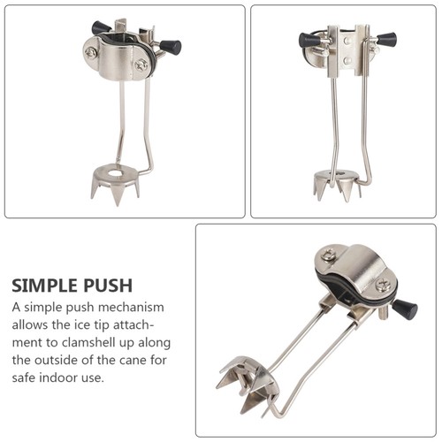 Gehstöcke Teile Trekkingstöcke Stiefelspitzen Eiszug Stollen - Bild 2 von 12