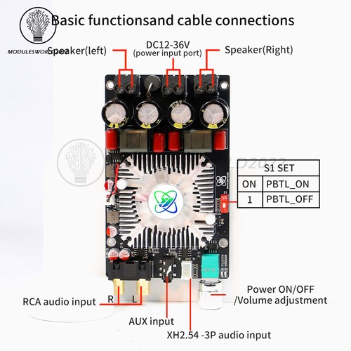 AP3002 Pure Audio Power Amplifier Board TPA3255 300W*2 / TPA3251 AP2002 220W*2 - Picture 15 of 28