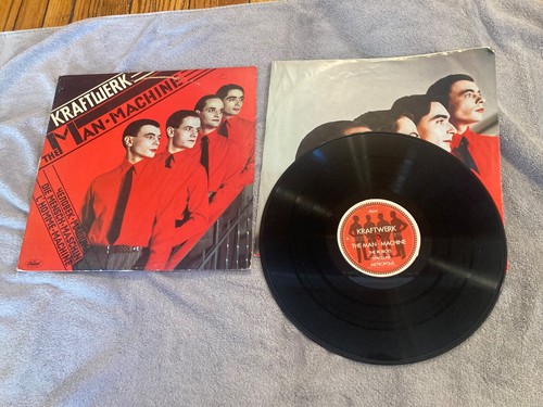 Kraftwerk ‎ The Man  Machine LP Capitol SW-11728 nice shape ship tomorrow