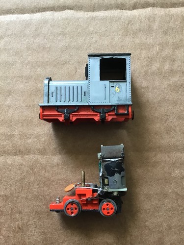 Egger Bahn Diesellok silber Nichtläufer - bitte Beschreibung lesen / siehe Fotos