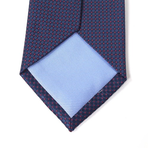 CLUB ROOM Men's Elegant Tie, Blue Grenadine Pattern. PRECIO REGULAR $55▪️NWT. - Picture 8 of 9