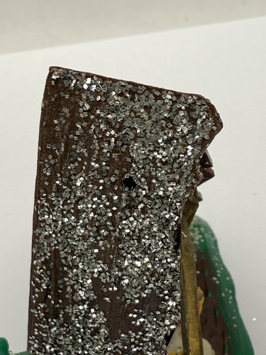 Ornamento natalizio vintage in miniatura plastica Natività in scatola Hong Kong anni '60 - Foto 11 di 20