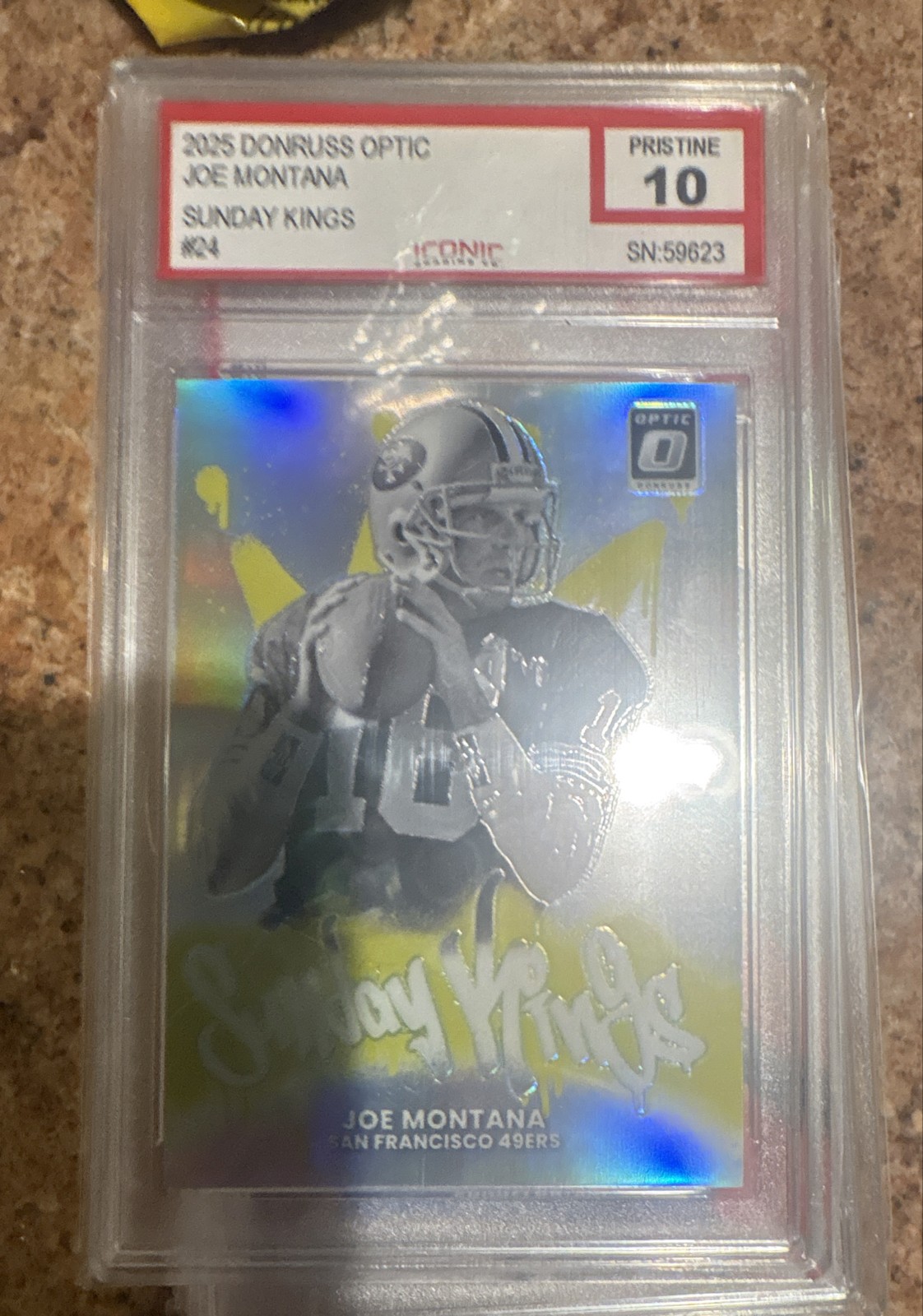 2025 Panini Donruss Optic - Sunday Kings Joe Montana #24