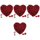 4 Pieces Vase Filler Beads Table Crystals Streudekoration Decorations