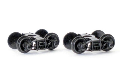 Paire de bogies de la marque Microtrains sans crochet 489-302000 KADEE | Condition: Neuf