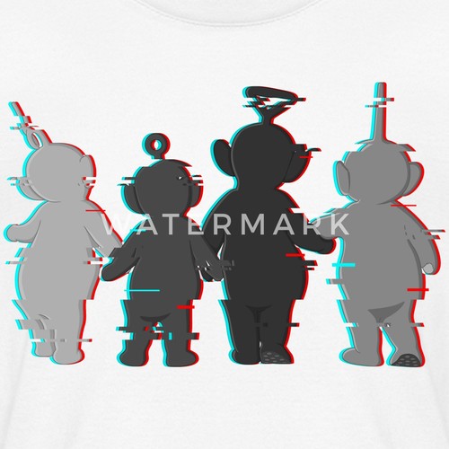 Teletubbies Cool Design With Static Effect Kid's T-Shirt - Picture 2 of 22
