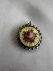 Vintage Victorian Enamel Locket With Photo