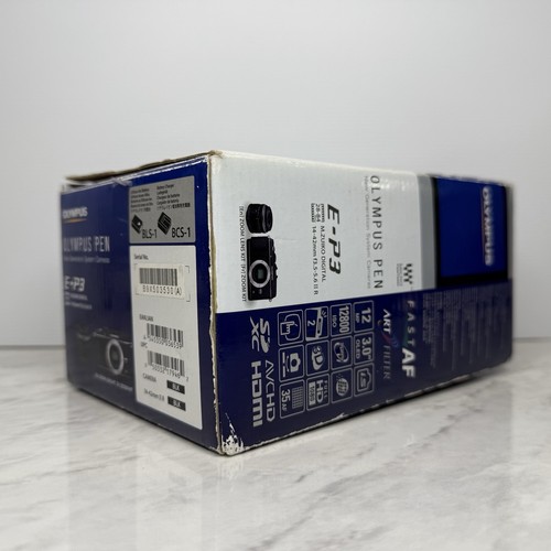Olympus Pen E-P3 Black Mirrorless Camera + 14-42mm Camera Lens TESTED & WORKING! - Picture 19 of 23
