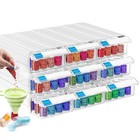 ARTDOT Diamond Art Storage, 288 Slots, Interlocking Containers for Accessories &