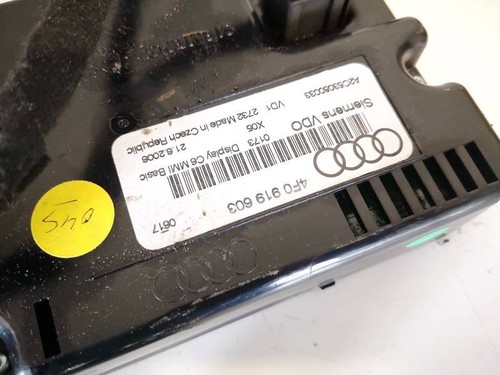 Audi Q7 2006 Dashboard Radio Display (Clock,Info Monitor,BORD COMP #2343272-49 - Bild 3 von 9