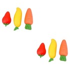 6 Pcs Household Mini Erasers Multi-function Kawaii Erasers erasers for kids bulk