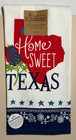 New with Tags 'Home Sweet Texas' Tea Towel (single) by Kay Dee Designs