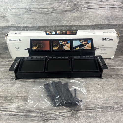 Numark VM03-MKII 3 Screen Monitor w/ Box UNTESTED PARTS - 第 1/9 張圖片