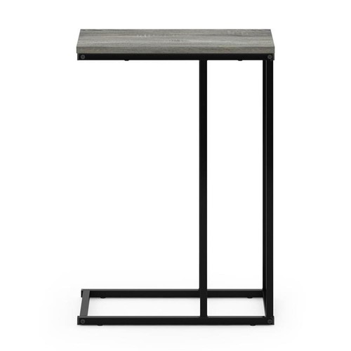 Furinno Camnus Engineered Wood Living Sofa Side Table in French Oak Gray - Picture 3 of 6