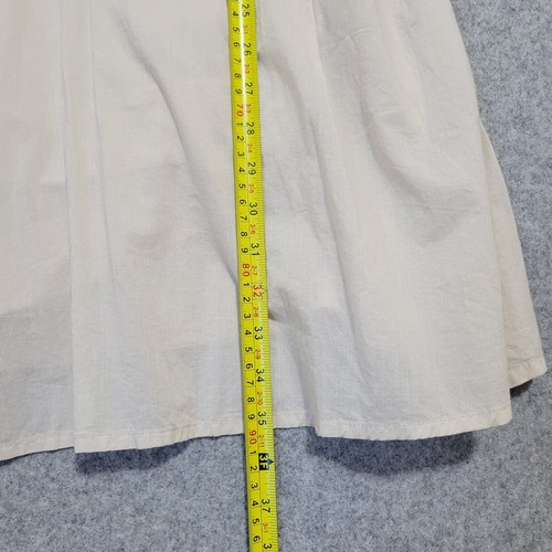 Shirtkleid der Marke Tulpe Damen groß beige schwarz rosette Blumen Lagenlook Lagenlook - Bild 6 von 16