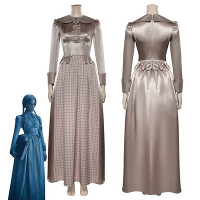 Wednesday Addams Goody Cosplay Costume  Dress Outfits Halloween Carnival Suit