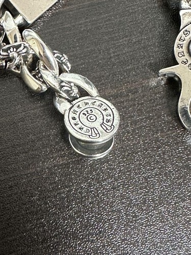 Silber 925 Floral ID Armband Unisex schwer 100g Schmuck - Bild 2 von 6