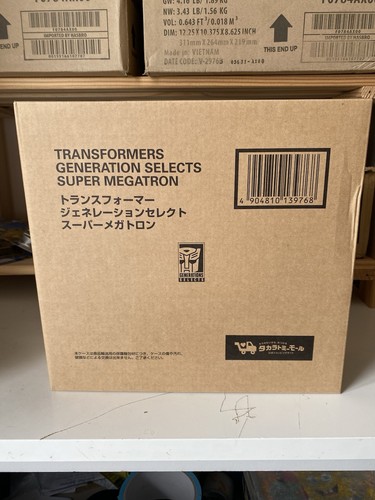 Transformers - Takara Tomy - Generations Selects - SUPER MEGATRON - new/sealed - Picture 2 of 3