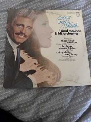 Paul Mauriat & his Orchestra Doing My Thing 33RPM LP 1969 Philips PHS 600-292