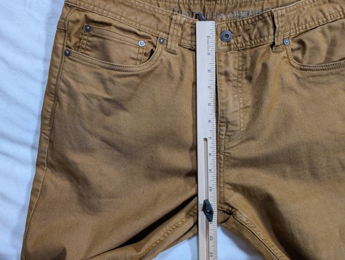 Prana Bridger Jeans Mens 34x32 Slim Fit Copper Hiking Pants M4BD30315 Stretch - Picture 8 of 14